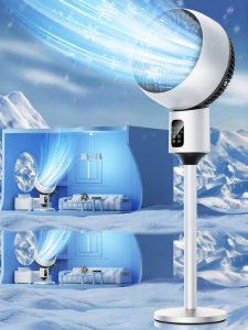 พัดลมผ่าอากาศแบบตั้งได้ NOCCLILI 301A ไร้สายควบคุมด้วยเสียง 3 ระดับ ปรับอากาศได้ตลอดทั้งปี ระบายอากาศได้อย่างสม่ำเสมอ