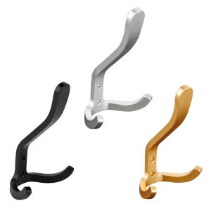 Heavy Duty Wall Coat Hooks Large Capacity Metal Wall Mounted Robe Hooks Utility for Hanging Coats Scarves Bags Towels Keys Caps