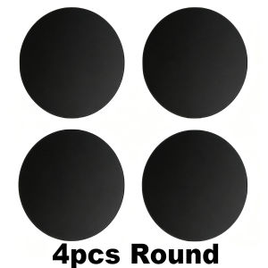 4/8-Pack Ultra-Thin Metal Plates for Magnetic Mounts –Adhesive Sheets for Car Wall Vent & Case Compatible with Smartphones & GPS