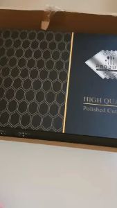 Set Alat Makan Perlengkapan Sendok Garpu Pisau Cutlery 24 PCS - TW824 - Golden