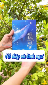 Sách - Hồ điệp và kình ngư (TB 2025) tiểu thuyết ngôn tình Amun - Đinh Tị