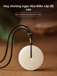 HUAKAIYUNDUO | Một Cặp Mệnh Đá Ngọc Bích Bảo Vệ