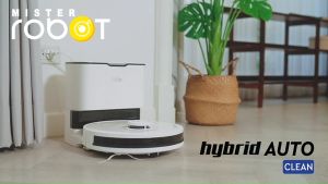 หุ่นยนต์ดูดฝุ่น Auto Self-Cleaning รุ่น HYBRID AUTO CLEAN แถมฟรี น้ำยาทำความสะอาดพื้นจำนวน 1 ขวด