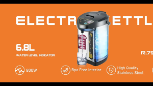 5.8L Big Capacity Stainless Steel Double Wall Cool Touch BPA-FREE Tea Kettle Water Boiler Thermo Air Pot Thermo Flask