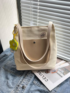 Japanese Canvas Bag Womens Small Bag 2024 New Arrival Casual Canvas Bag Shoulder Bag Commuter Bag Student Class Bag Fashion