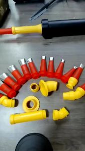 23pcs Nozel Tembakan Lem Caulk Nozzle Caulking Caulk Nozzle Aplikator Dengan Base Kits Cucuk Corong Ujung Lem