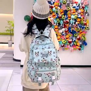 44cm Kuromi Bag Sanrio Beg Kuromi School Beg Sekolah Cinnamoroll School Bag My Melody Bag Pencil case