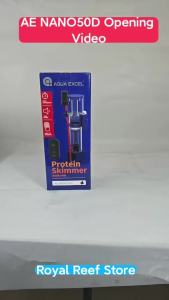 Aqua Excel AE-NANO40D/50D/70D DC 12V Mini Nano Coral Reef Saltwater Aquarium Fish Tank HOB Hang-On Back Protein Skimmer Filtrati