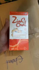 Bổ Sung Kẽm Hỗ trợ Tăng Cường Sức Đề Kháng ZinC Oral ĐK Giúp Ăn Ngon Miệng- chai 200ml.