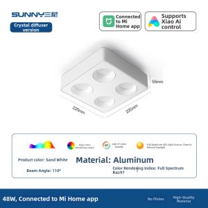 Slim Square Anti-Glare LED Recessed Ceiling Light