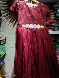 gaun pesta anak perempuan mewah