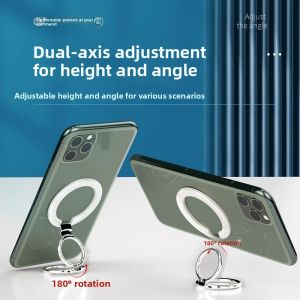 SENQIAOBU | Strong Magnetic Ring Phone Holder for Apple 14 iPhone 15 Huawei Android Xiaomi