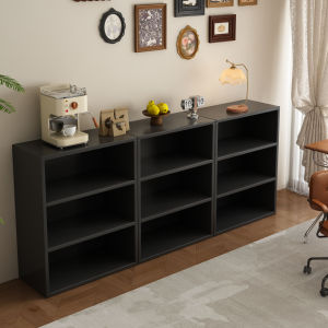 OYIla | Vintage Black Checkered Modular Bookcase Shelf