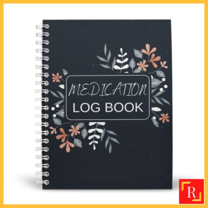 Medication Log Book/Notebook/Journal 2 - (A5 | 104 Weeks | 2 Years)|ROYCE PUBLISHING