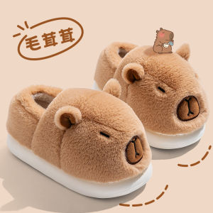 Dép Cotton Mùa Đông 2025 Cho Nam Và Nữ Có Gót Bông Nhung Dễ Thương Cho Cặp Đôi Đi Trong Nhà Đế EVA Ấm Áp