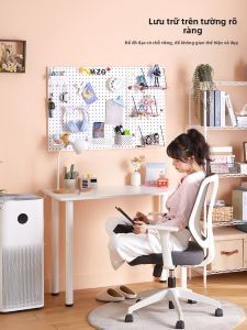Mzg | Wall Shelf With Hooks No Drilling Installation