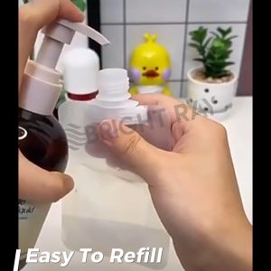 Refillable Travel Accessories for Shampoo Conditioner Lotion Soap Liquids FLIP CAP Reuseable Pouch Bekas Lotion Travel
