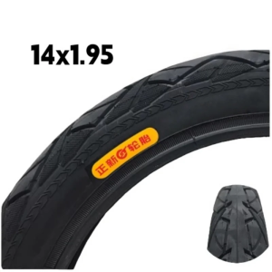 14Inch Electric Bicycle Tire 14X1.95 Outer Tyre Replacement Vehicle Tube Tyre for Electric Bikes 14x1.95 14 Inch Bike Tube