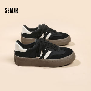 Semir | Giày Sneaker Nữ Đế Cao Retro Phong Cách German Army Trainer