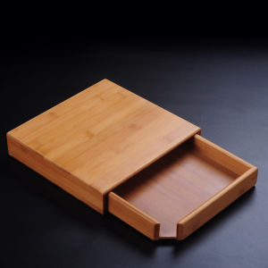 Modern Chinese Style Bamboo Puer Tea Set Tea Ceremony Accessories Tea Storage Box Gongfu Tea Tools  Style Handmade