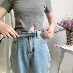 New Style Womens Belt Hollow Punch-Free Pin Buckle Belts Versatile Retro Decorative Belt Tali Pinggang