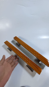 gagang handle pegangan tarikan pintu pilihan panjang 33cm 45cm dan 60cm bahan stainless model natural rintik untuk pintu depan dan kamar set body kunci