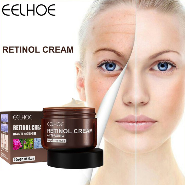 Eelhoe Retinol Face Cream Reduce Fine Lines AntiAging Retinol