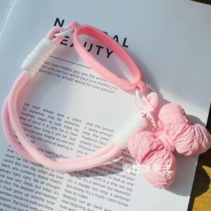 Portable Water Bottle Strap Handheld Dye Butterfly Knot Woven Lanyard Multi Purpose Cup Holder Versatile for Everyone