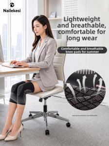 NAILEKESI | Breathable Comfort Thin Anti-slip Knee Pads