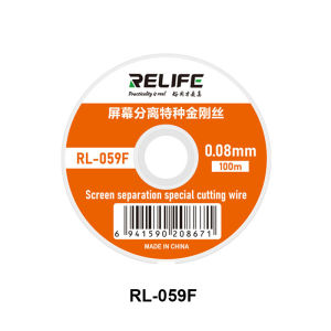 LCD Screen Cutting Wire for Mobile Phone Repair RELIFE RL-059D/E/F High Hardness Toughness OLED Screen Special Separation Line