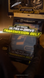 TOBAKI X CVT DRIVEN:ULTRA X DRIVE TRANSMISSION BELT