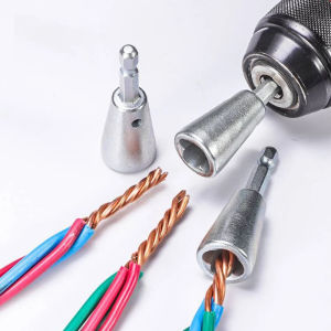 Dụng Cụ Xoắn Dây 1 Chiếc Dùng Cho Máy Khoan Điện - Dụng Cụ Hỗ Trợ Thợ Điện Cho Việc Sửa Chữa Điện Tự Làm Tiết Kiệm Thời Gian Đa Năng
