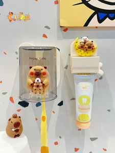 Cốc Đựng Kem Đánh Răng Gắn Tường Cho Trẻ Em Cốc Đựng Đồ Dùng Vệ Sinh Cá Nhân Bằng Nhựa Đồ Dùng Phòng Tắm Hoạt Hình