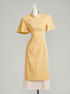 Summer New 2026 Chinese Style Cheongsam Dress for Examination Gift