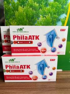 Philatop philaatk hộp 20 ống hỗ trợ ăn ngon ngủ ngon tăng cường sức khoẻ