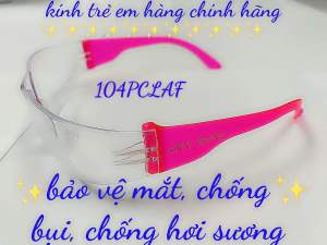kính bảo hộ đài loan hiệu Nice Star mã 104claf 104pclaf bảo vệ mắt chống bụi chống hơi sương đặt biệt khi thở lên không bị mờ tròng kính làm cho người đeo khi láy xe hoặc ngồi xe dễ chịu và thoải mái vv......