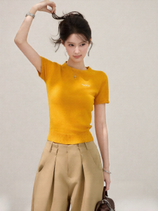 THROUS | Áo Thun Cổ Tròn Form Regular Tay Ngắn