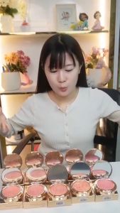 บลัชออน AAC Energizing Pink BB Grilled Blush Wear ตลับทอง