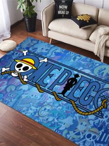 ที่นอนลายการ์ตูน One Piece สำหรับห้องนั่งเล่น โซฟา ห้องนอน ขนาดใหญ่ ทนทาน ป้องกันรอยยับได้ดี พื้นที่สำหรับเด็กและเยาวชน