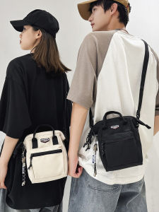 Womens Shoulder Messenger Bag Mini Multipurpose Backpack Casual Sports Small Bag Niche Design Work Clothing Small Shoulder Bag