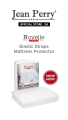Novelle Elastic Straps Mattress Protector I Bed Protector I Mattress Topper I Mattress Pad I Mattress Protector. 