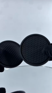 Alas Gelas Mobil Silikon Anti Slip Car Coaster Cup Holder Shockproof Silikon Tatakan Gelas Mobil