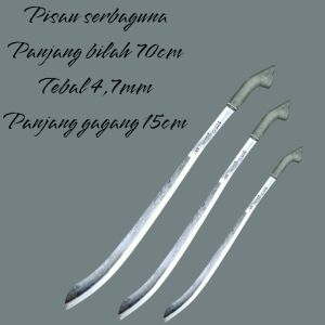 Parang Kebun / Mandau Serbaguna 70CM