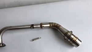 Motorcycle Front Exhaust Stainless Steel Full System For YAMAHA NMAX155 -125N MAX155 Exhaust Middle Link High quality304