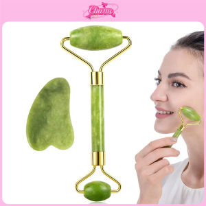 CHARM Alat Pijat Wajah Jade Roller Face Roller Tool Pemijat Muka Wajah Ramping Pipi Tirus