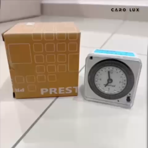 PRESTIGE PTN711 16A 24H Timer Switch | 24 Hours Mechanical Time Switch | Plug Socket Timer | Energy Saver