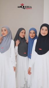 MUTIARA CAHAYA KERUDUNG - Hijab Instan Malay Jilbab Malaysia Oval Tanpa Pet Non Pad Kerudung Instan Bahan Jersey Premium