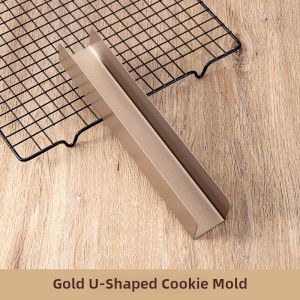 Non-Stick U-Shaped Baking Mold for Cookies Bread And Cranberry DIY Home Use Baking Tool Kitchen Cooking Utensils