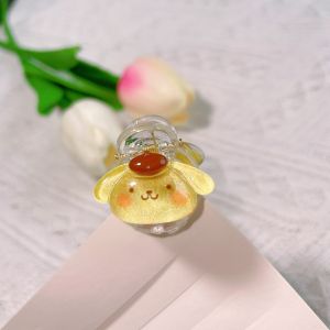 Cute Transparent Sparkling Hair Claw Clip Korean Style Fringe Hair Accessory Small Hair Gripper Fashionable Hair Decoration