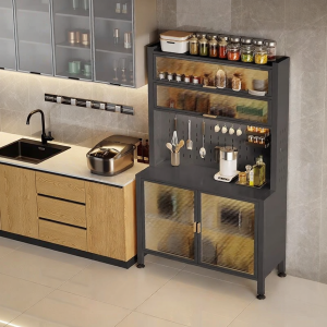 Multi-level Storage Cabinet Movable